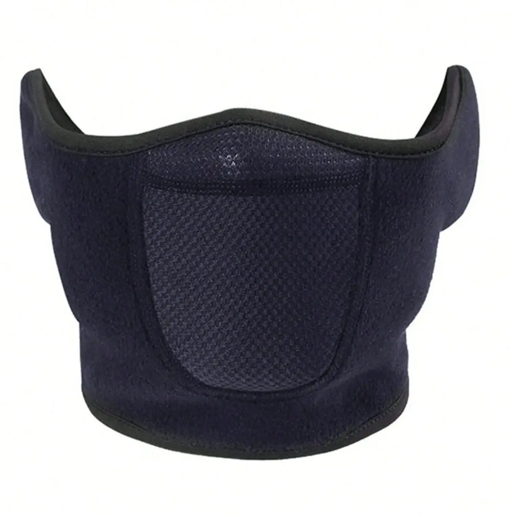 Winter Balaclava Fleece Warmer Motorcycle Face Mask Breathable Half Ski Mask Scarf Motorbike Cycling Bicycle Biker Mask