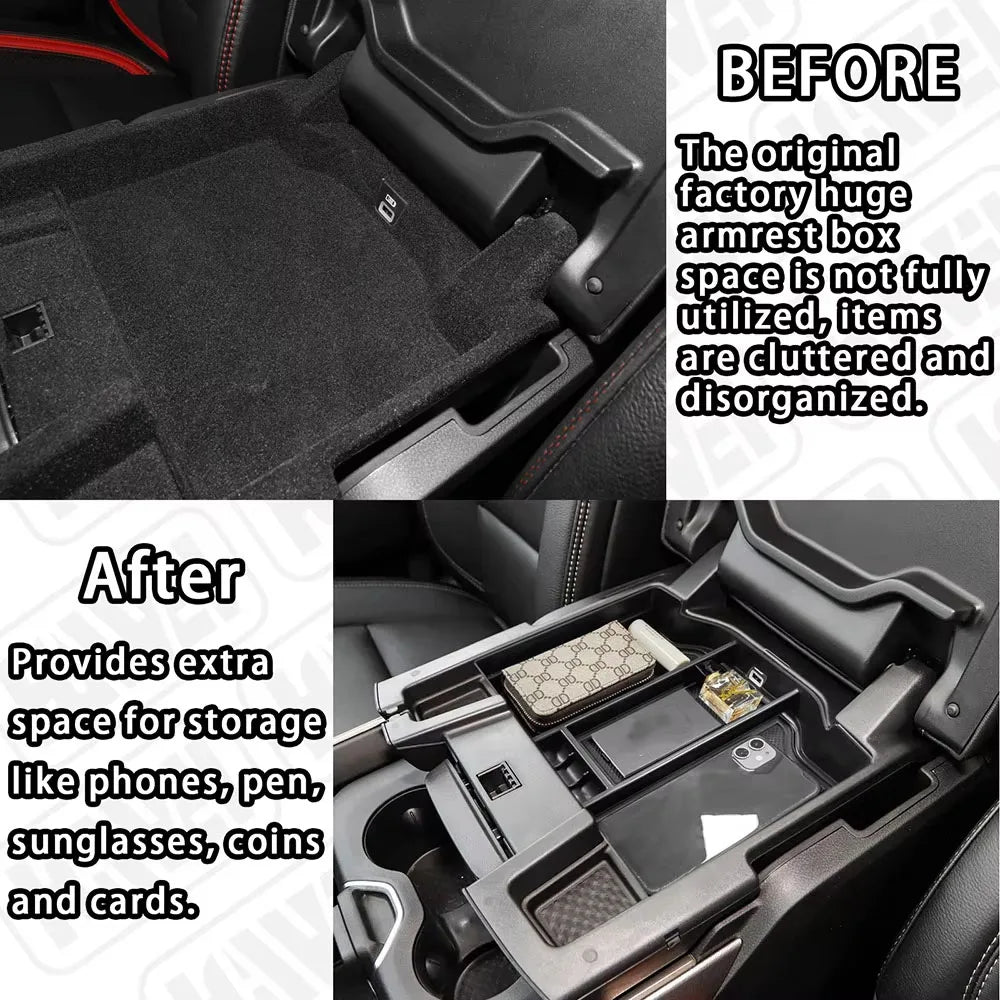 Center Console Organizer for Dodge RAM 1500 2500 3500 2019-2024 - image 5