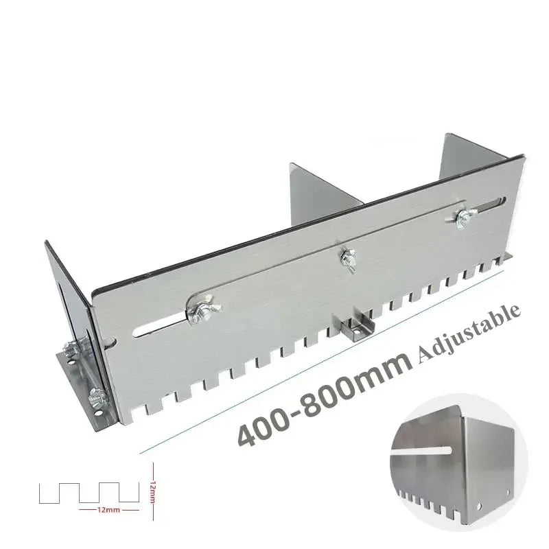 400-800mm Adjustable Notched Trowel Mortar Comb for Fast and Equal Application of Adhesive on the Floor