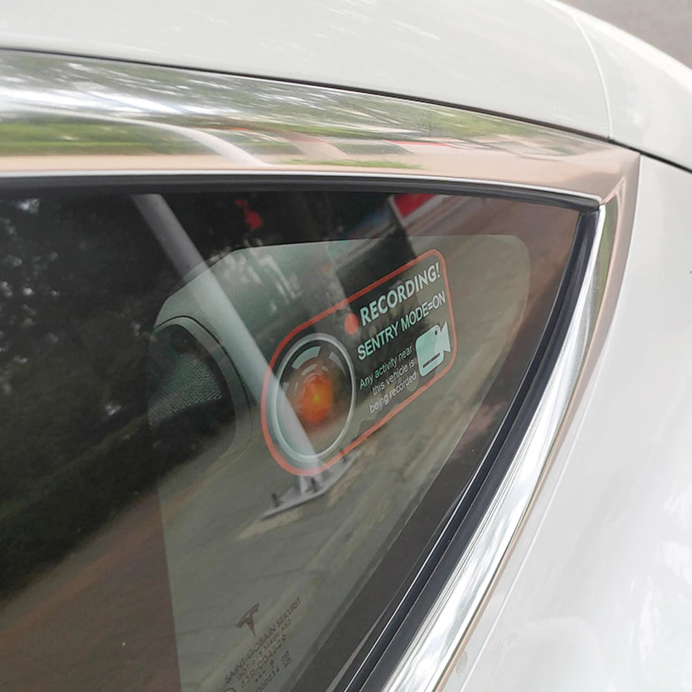 Universal Car Window Sticker for Dash Cam - Anti-Scratch Decal - image 4