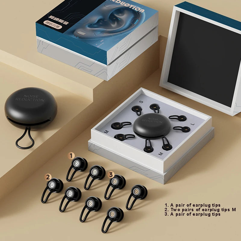 Soft Silicone Noise-Reducing Sleep Earplugs - image 15