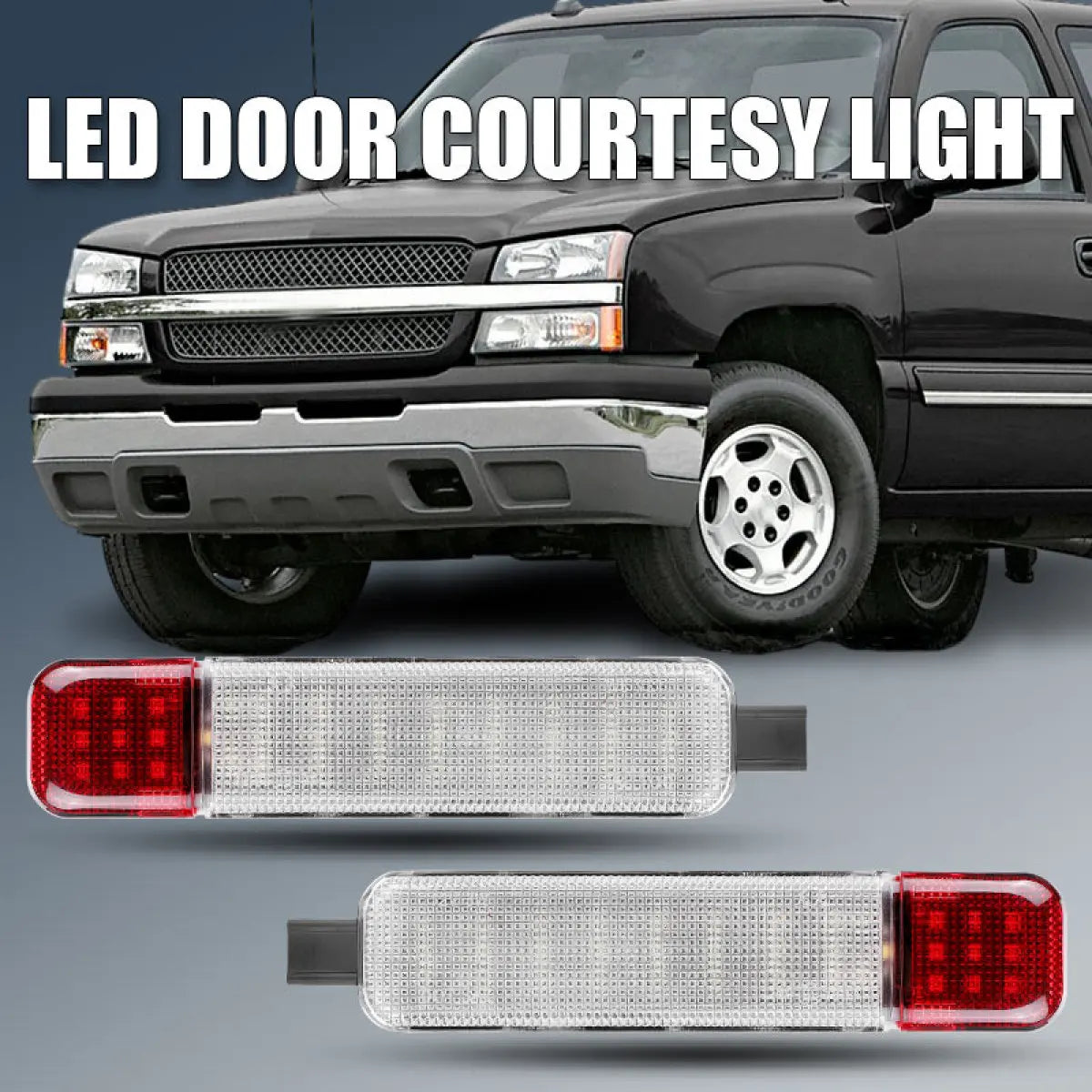 LED Interior Door Panel Lights for Chevy GMC Cadillac SUVs (1995-2009) - image 7