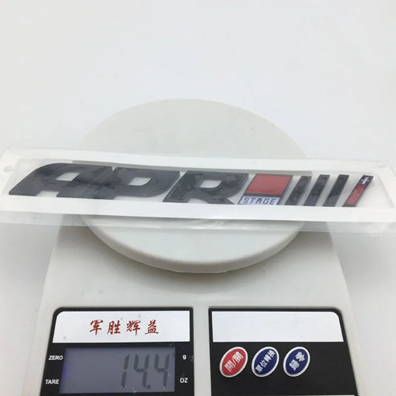 3D Stage III Script Car Sticker for Volkswagen Golf, CC and Audi A4 A6