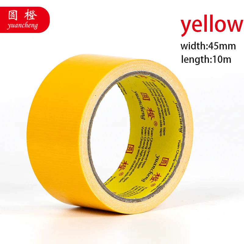 1 Roll Adhesive Fabric Duct Tape Heavy Duty Waterproof Silver Carpet Tape 10 Meter