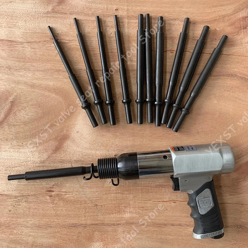 Pneumatic Valve Guide Removal Kit with Air Hammer & 11 Punches