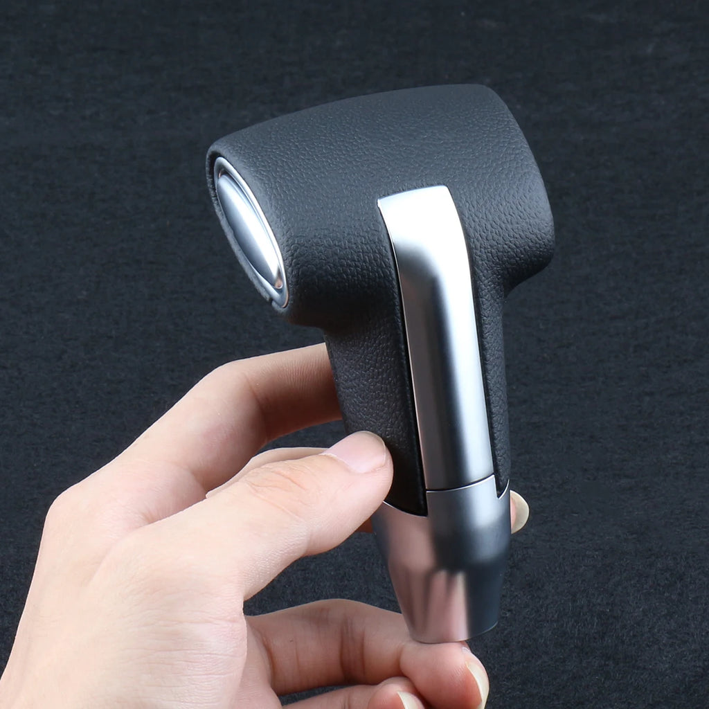 Premium Leather Gear Shift Knob for Toyota Land Cruiser RAV4 Corolla - image 7