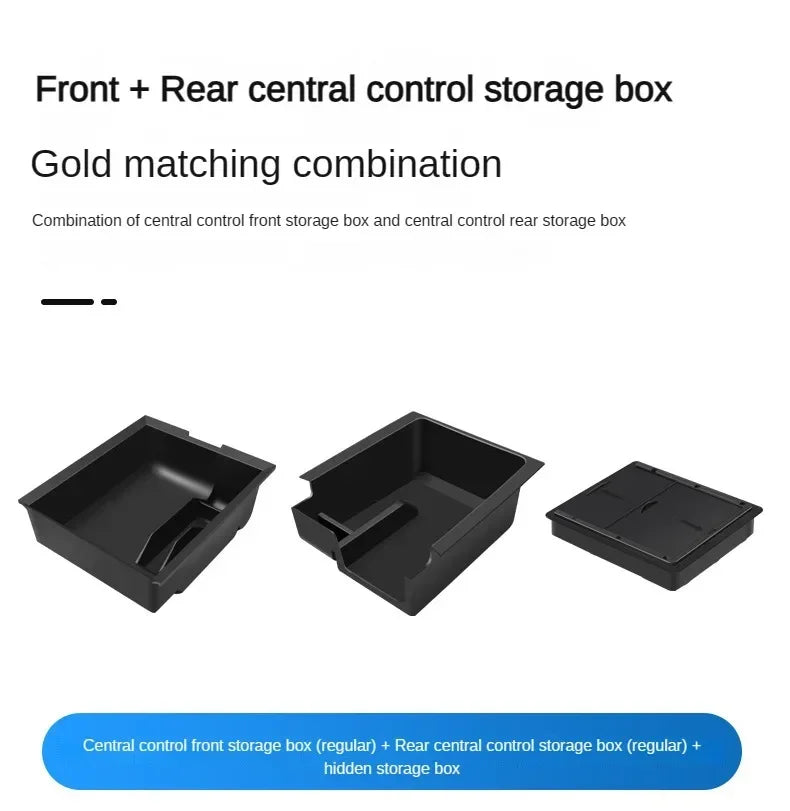 Center Console Storage Trays for Tesla Model 3 and Model Y