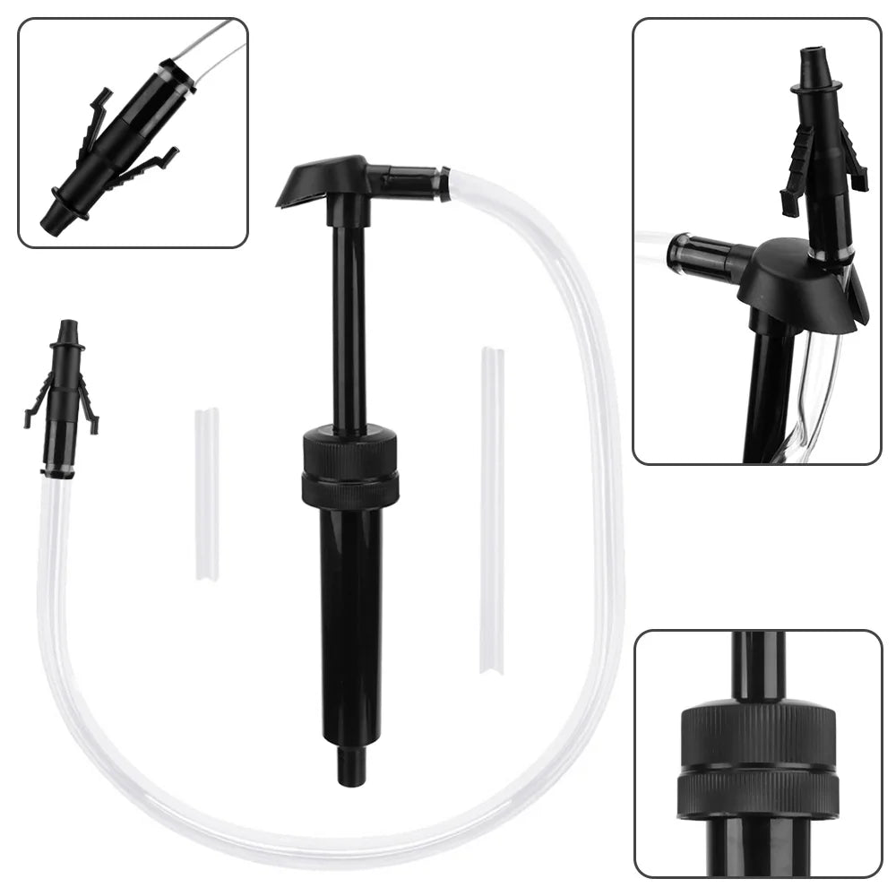Hand Siphon Pump Fuel Oil Diesel Liquid Syphon for Auto Transmission Gasoline Manually Pressing Petrol Transfer Pump