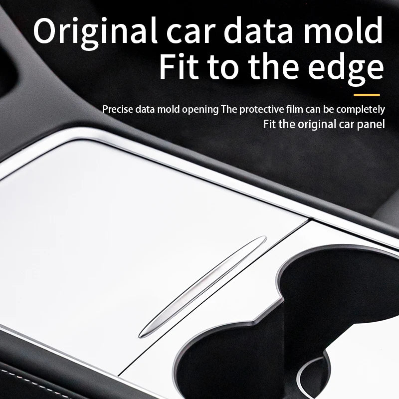 Center Console Protective Sticker for Tesla Model 3 and Model Y 2021-2025