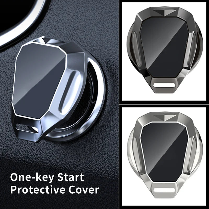 Metal Engine Start Button Cover for Lexus ES, RX, LS, GS, NX, CT