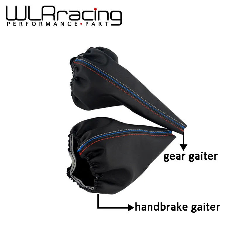 BMW E36 E46 M3 Leather Gear Shift & Handbrake Gaiter Set - image 2