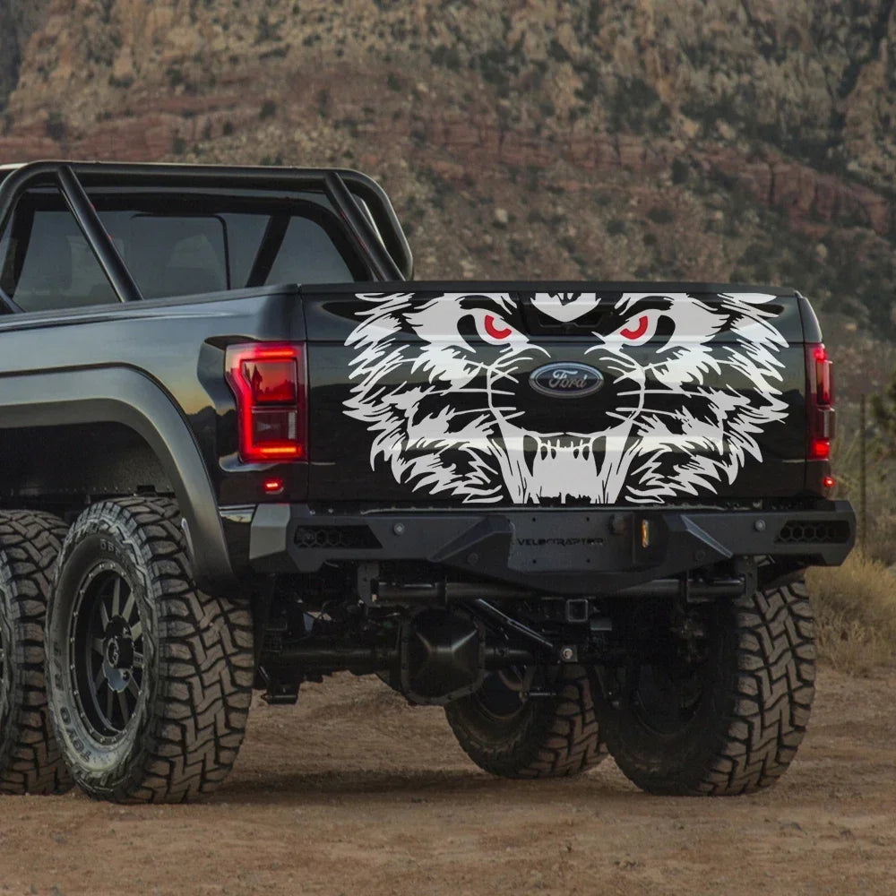 Tiger Graphic Tailgate Decal for Pickup Trucks