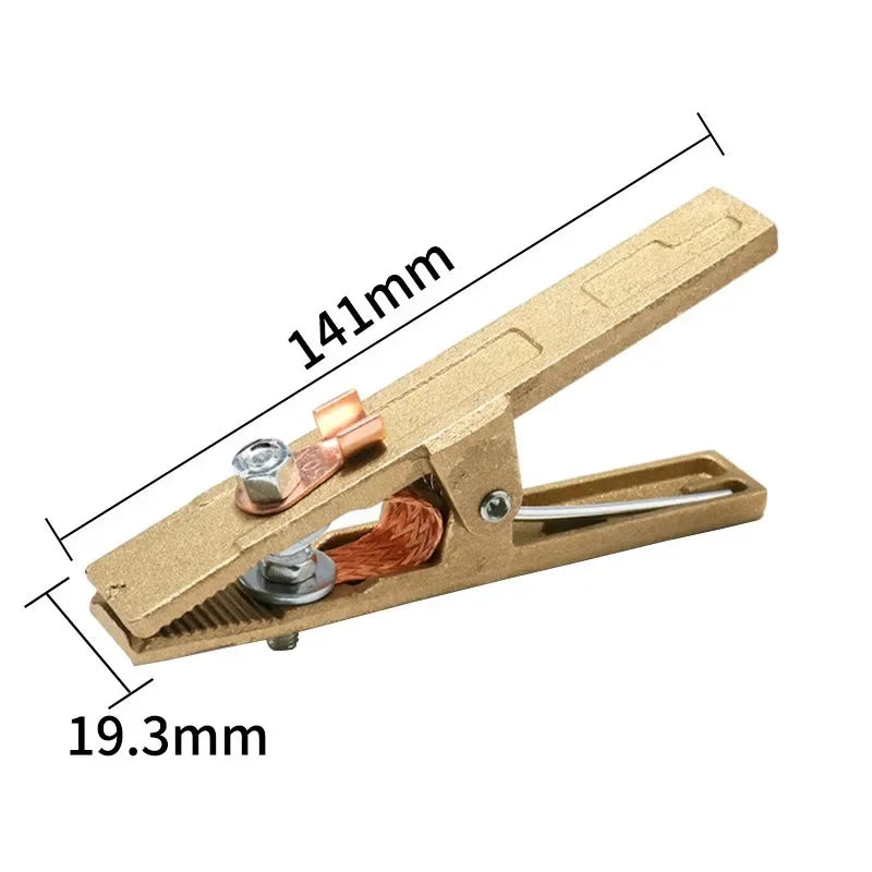 500A Heavy Duty Welding Ground Clamp, Full Copper Body Earth Clamp