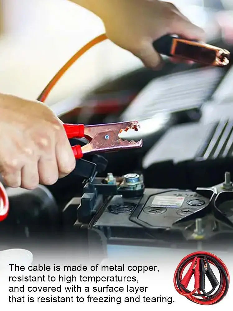 Jumper Cables for Car Battery, Heavy Duty Automotive Booster Cables for Jump Starting Dead or Weak Batteries