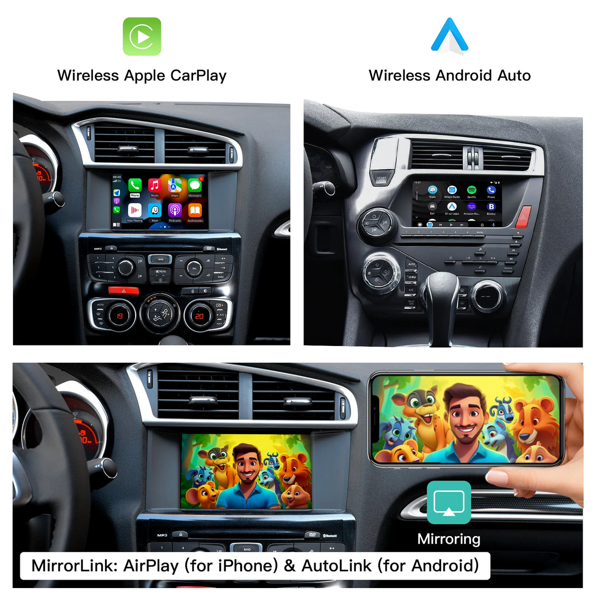 Wireless CarPlay & Android Auto Module for Peugeot & Citroen - image 4