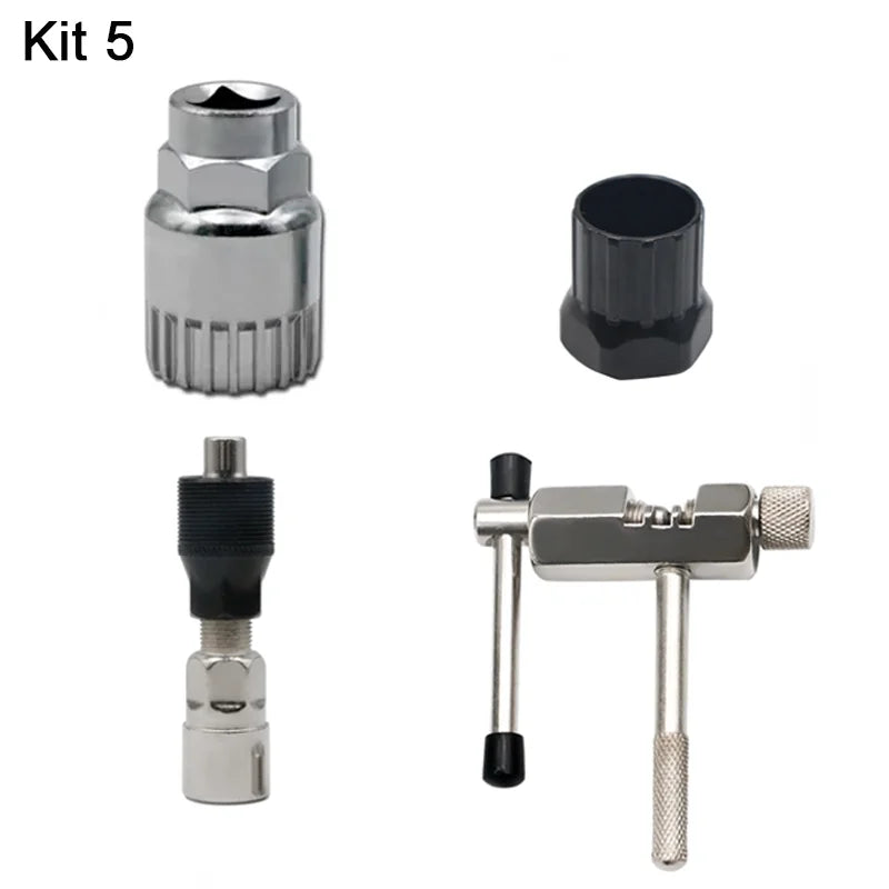 Bicycle Repair Tool Kit – Flywheel Remover, Chain Breaker & Bottom Bracket Tool