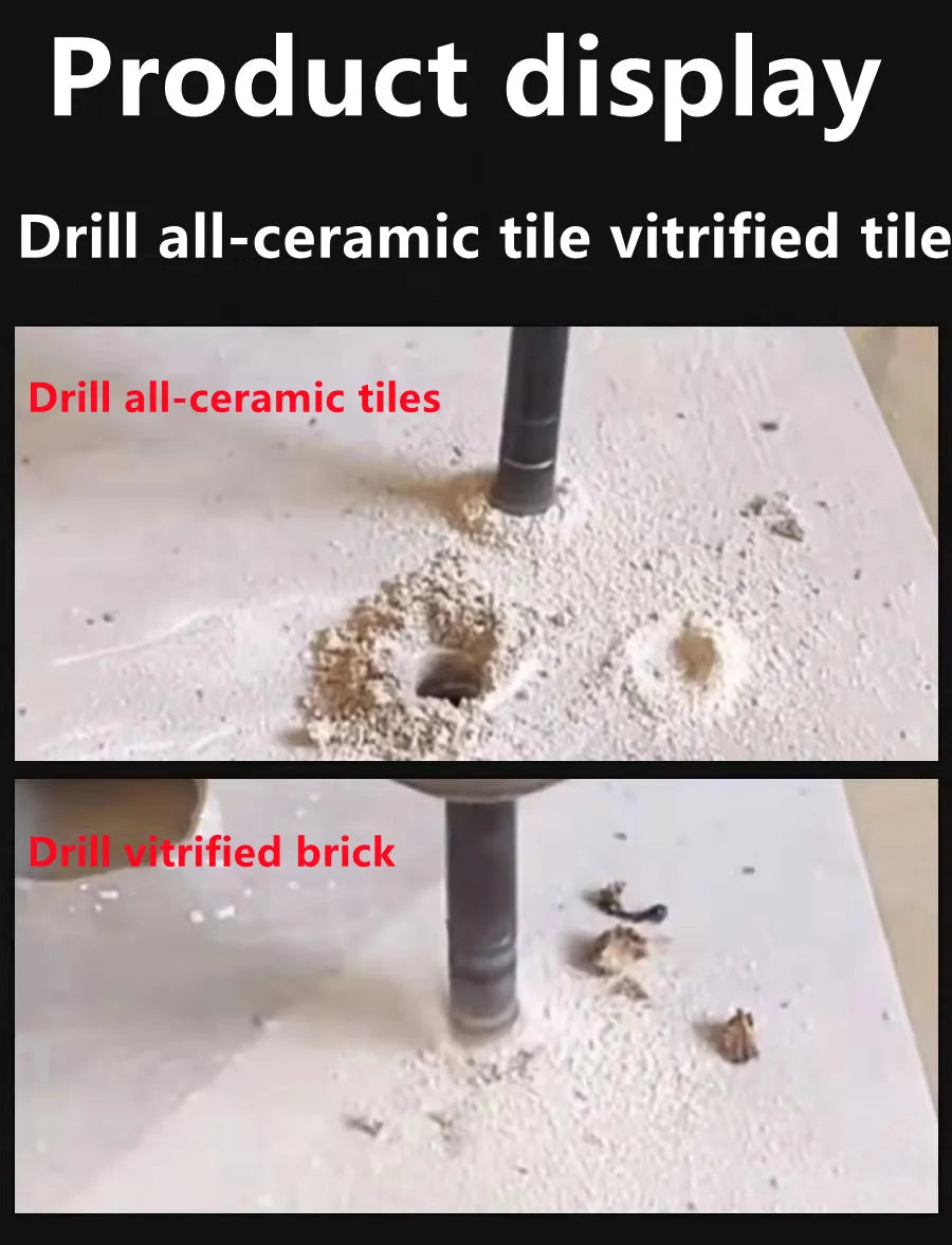 Diamond Drill Bit 5-16mm Hex Shank for Tile, Marble, Granite - image 8