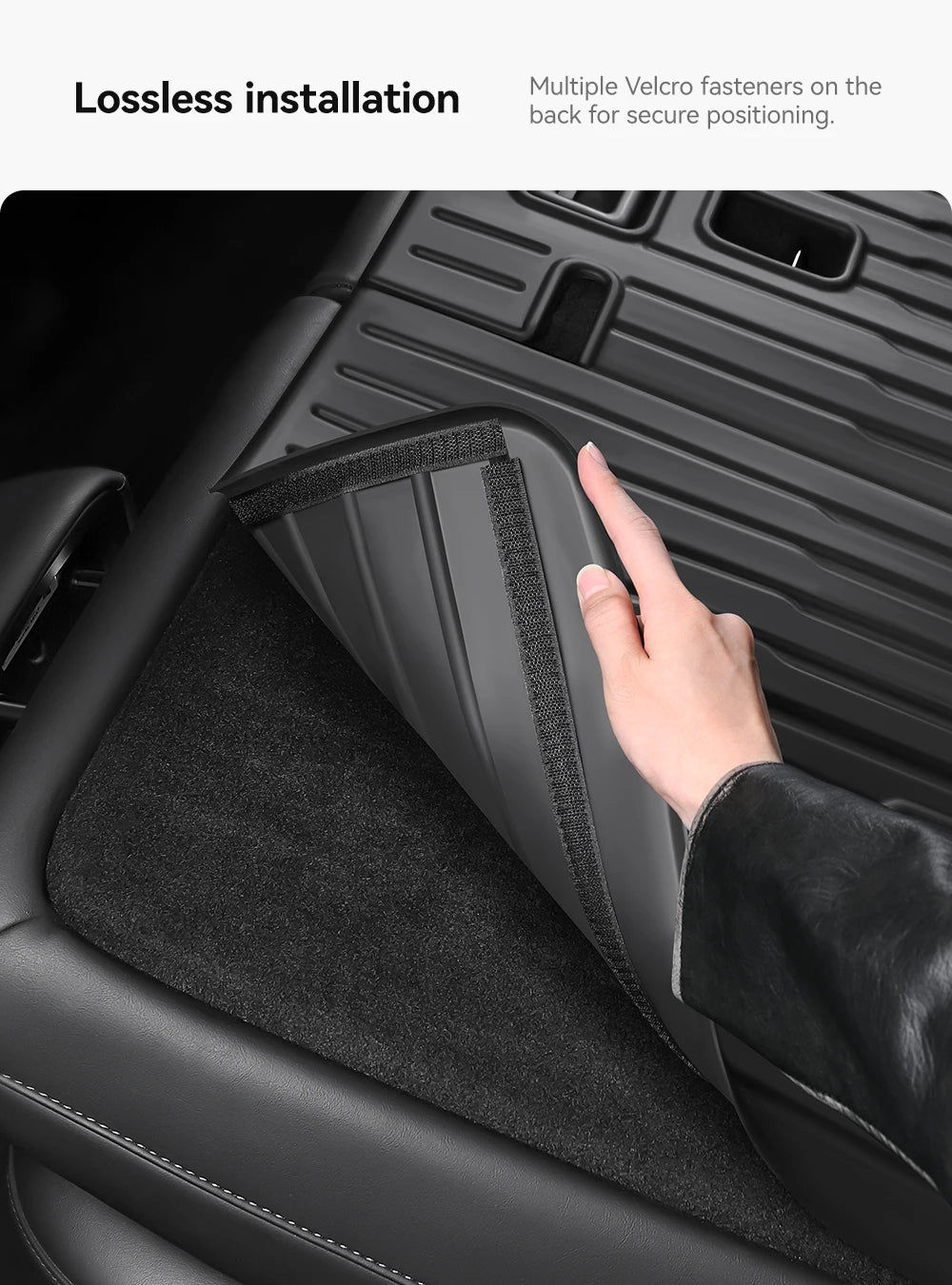 All-Weather TPE Trunk Mat for Model Y and Model 3