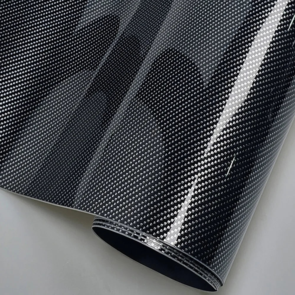 3D Matte Carbon Fiber Vinyl Film Motorcycle Body Wrap - image 12
