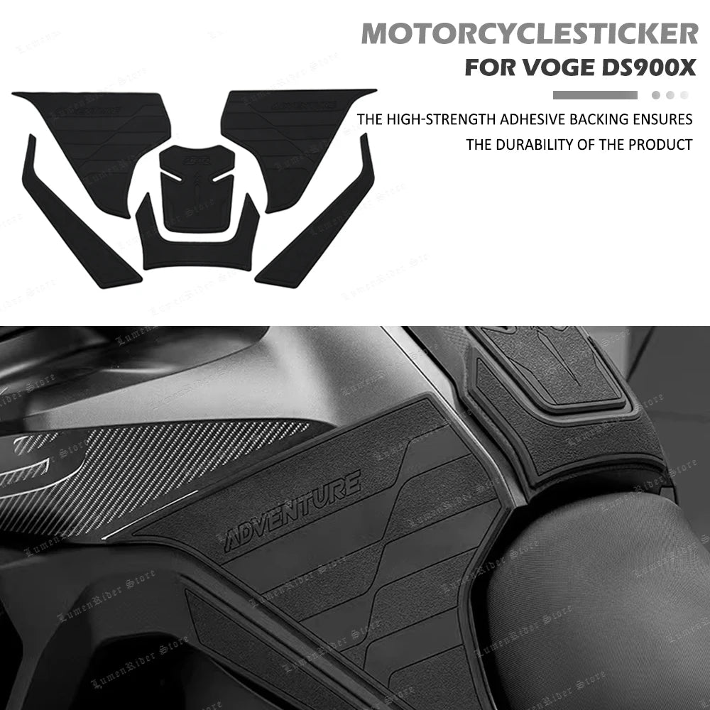 Rubber Fuel Tank Pad Sticker Kit for Voge DS900X 2024