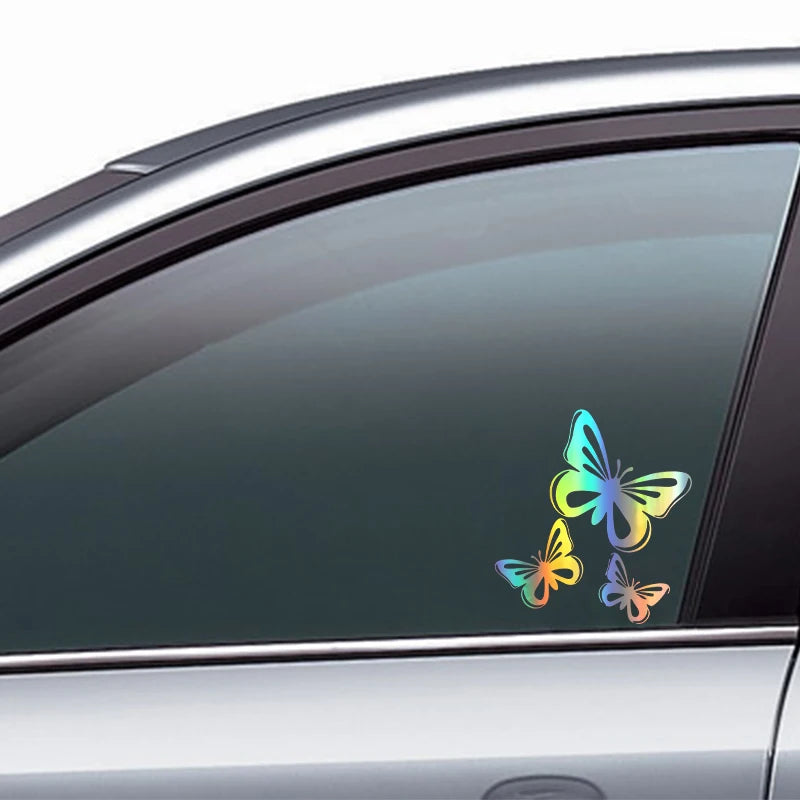 Butterfly Vinyl Car Stickers, Decorative Auto Styling Decals - view 24