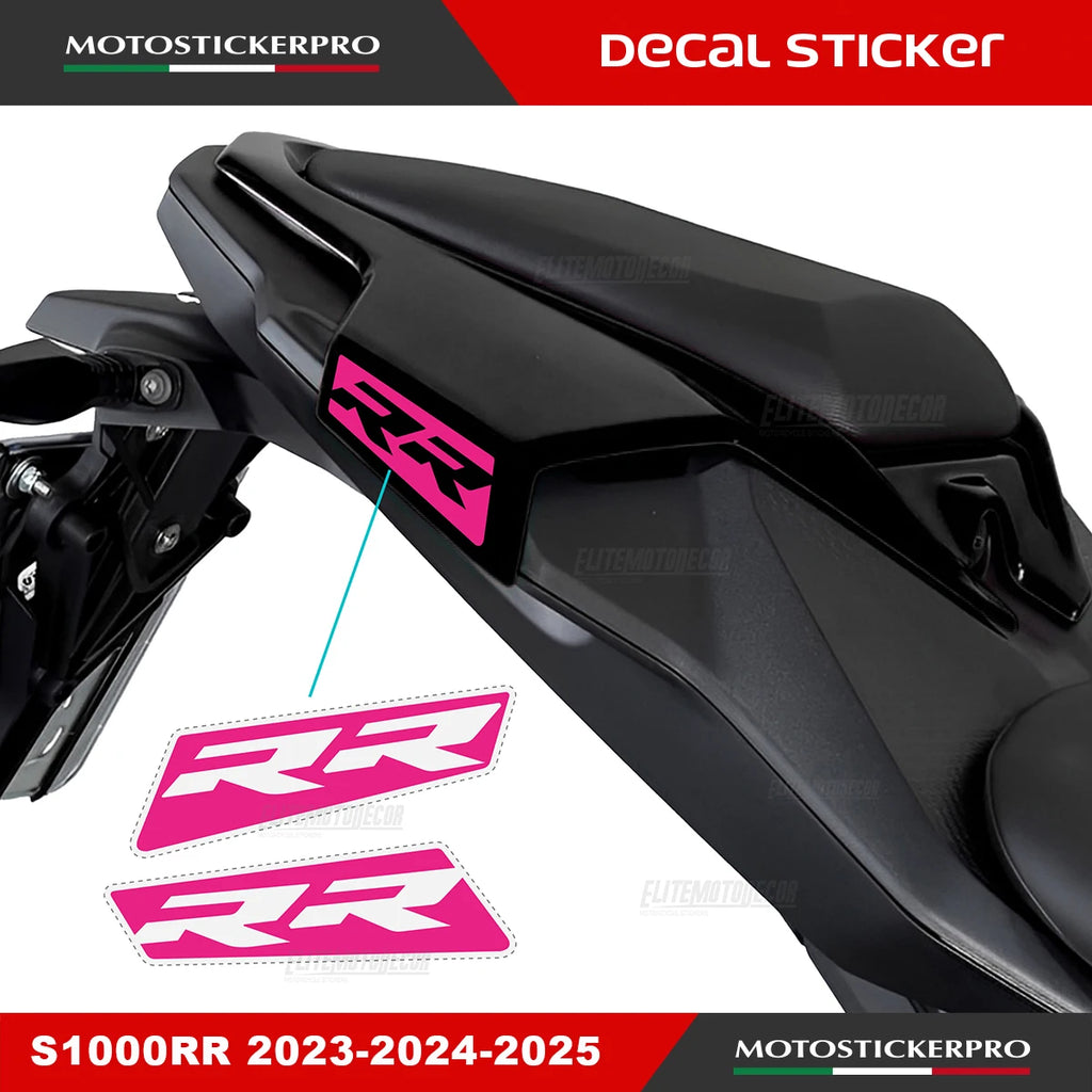Hollow Rear Seat Hump Tail Decal for BMW S1000RR 2023-2026 - view 5