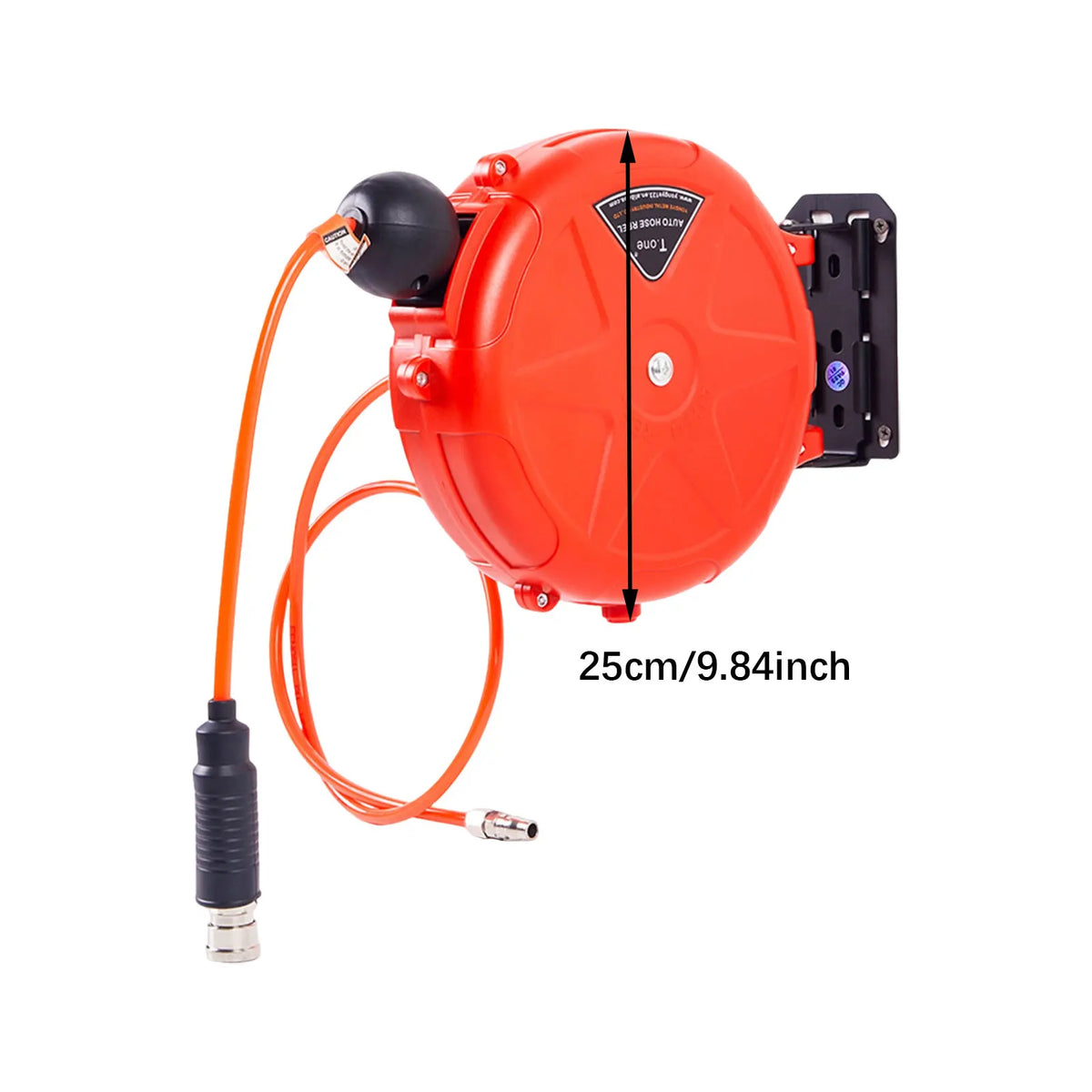 Automatic Retractable Air Hose Reel with 10M Hose for Workshop Garage Garden Watering