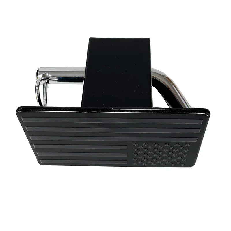 Trailer Hitch Cover Simple Installation Metal Trailer Hitch Cover Dirtproof Reliable Protection Attractive Appearance