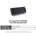 Trunk Side Storage Divider Cover for Toyota RAV4 2026
