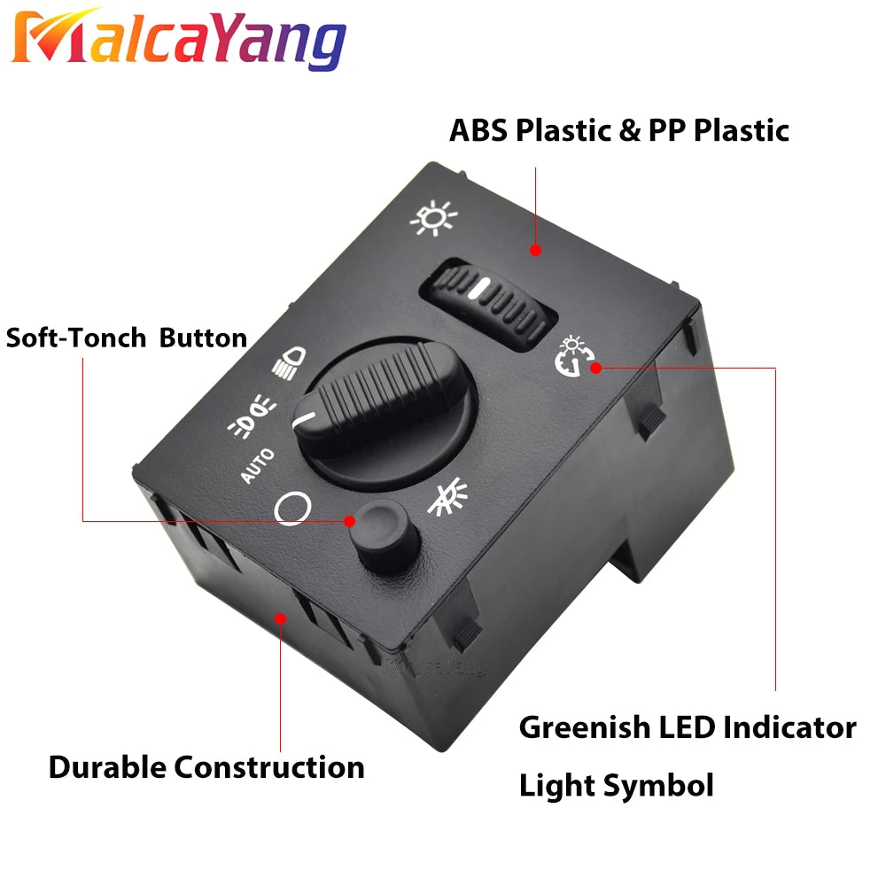 Fog Light & Cargo Lamp Switch for 2003-2007 Chevy GMC Trucks - image 4