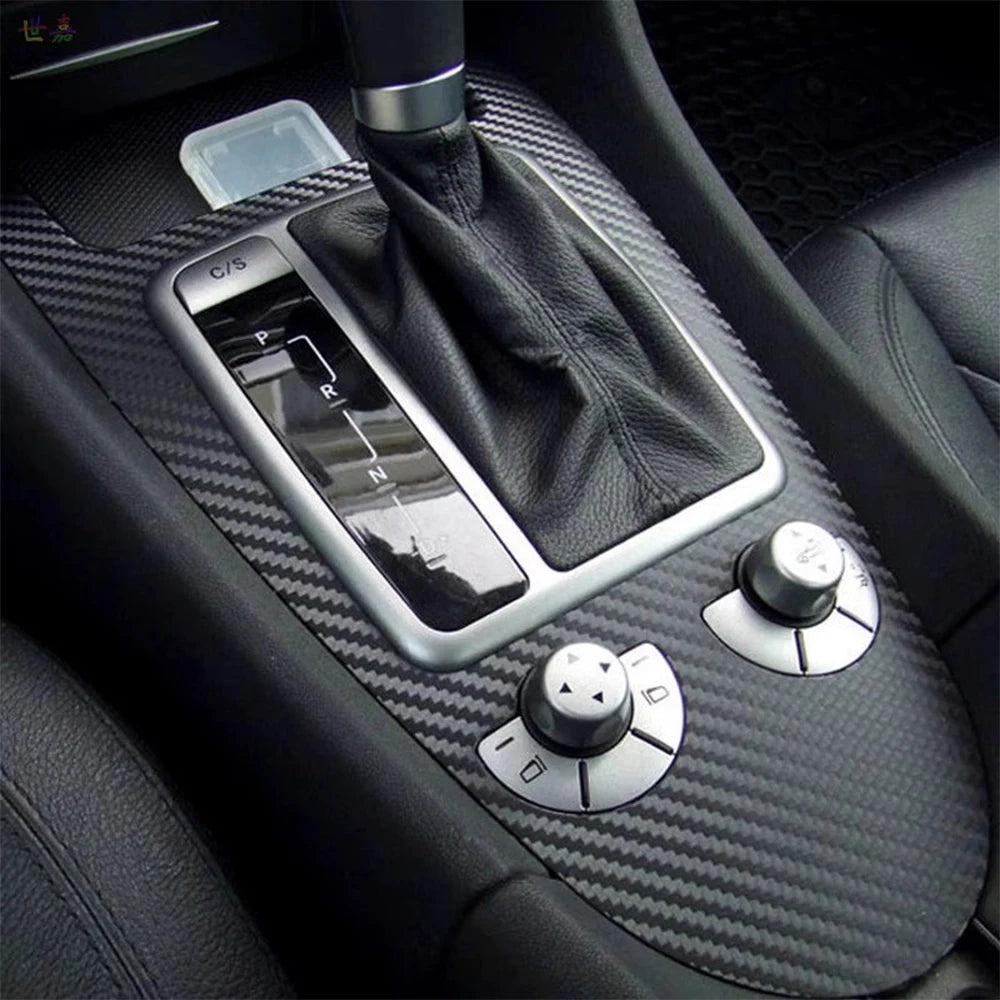 3D Carbon Fiber Vinyl Wrap - Self-Adhesive Car & Bike Film - image 4