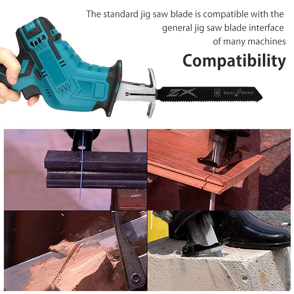 20-Piece HCS Jigsaw Blade Set – Wood, Plastic & Metal