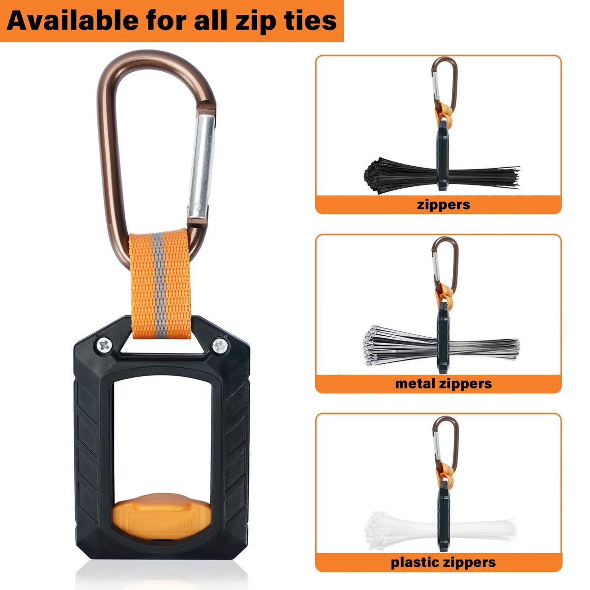 Reusable Zip Tie Holder Organizer Band
