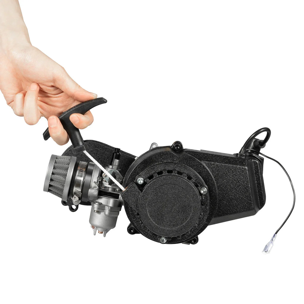 49cc 2-Stroke Pull Start Engine Kit with CVT Gearbox for Pocket Bikes