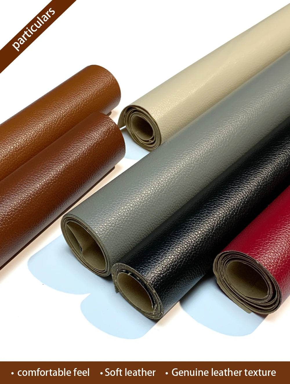 Self-Adhesive PU Leather Repair Sheet for Car Seats and Sofas