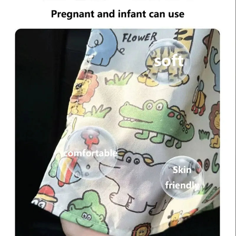 Cartoon Suction Cup Side Window Sun Shade for Kids