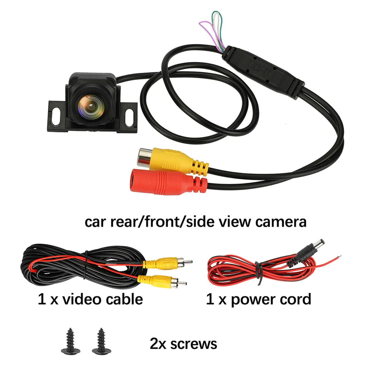 Car Backup Camera HD 1080P 170° Wide Angle Night Vision Rear View - image 5