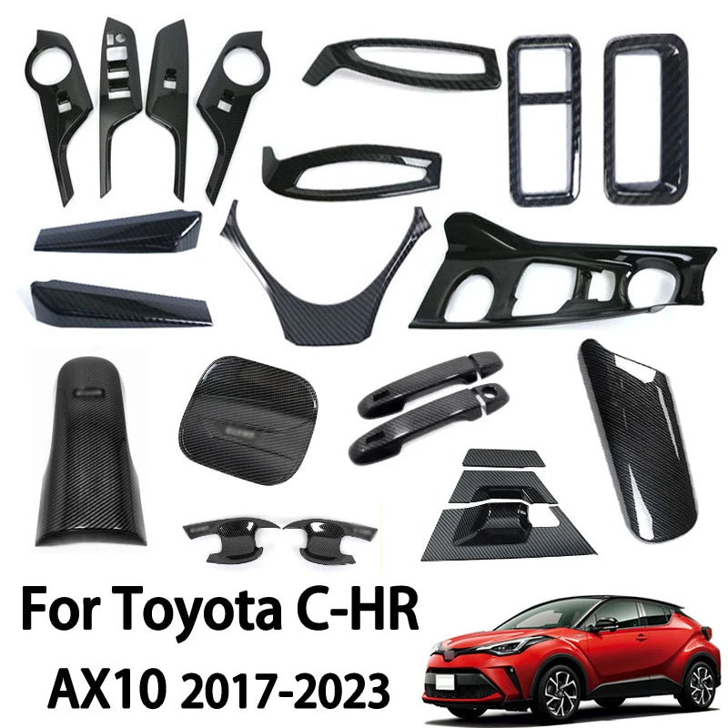 Toyota C-HR Carbon Fiber Window Switch Cover 2017-2023