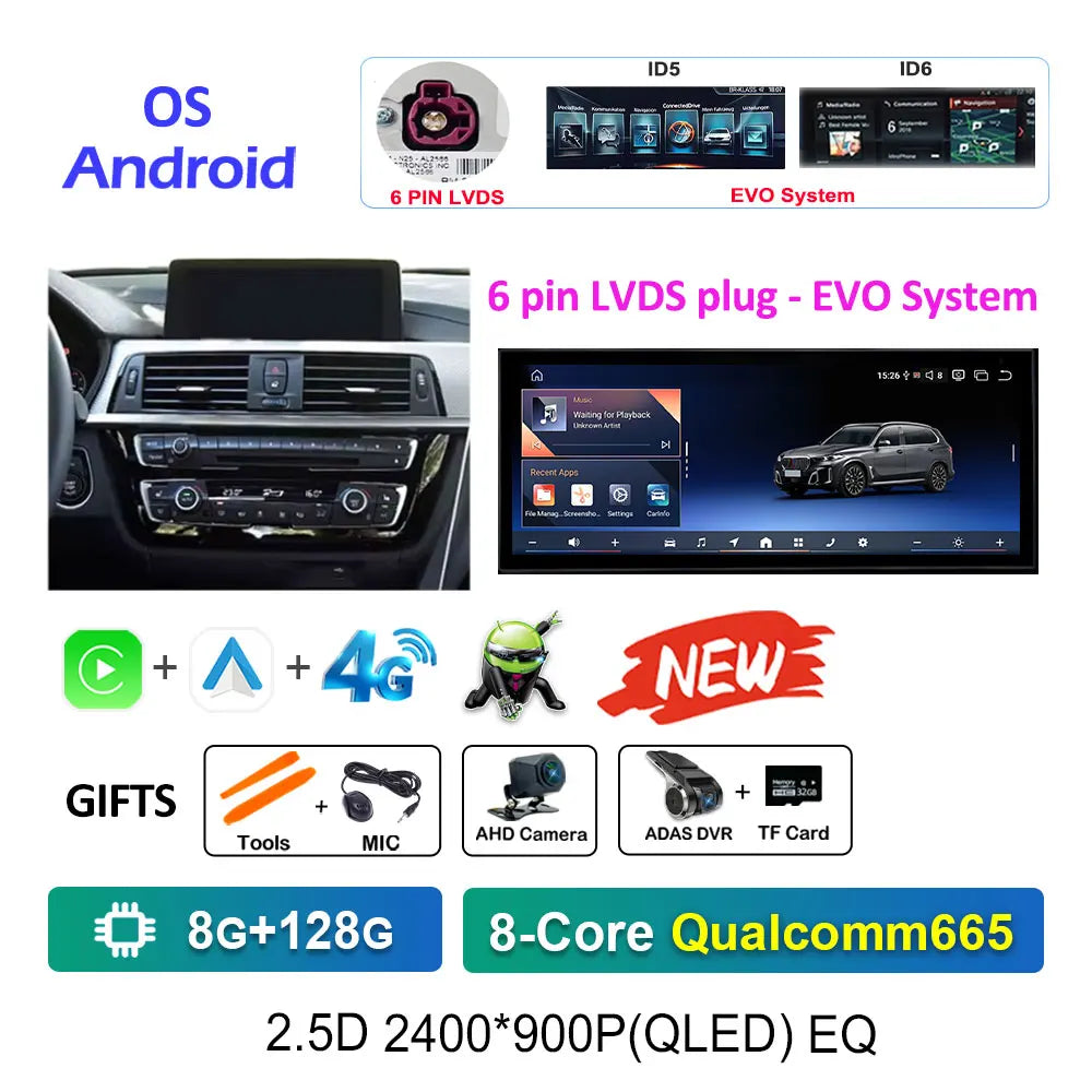 BMW 3/4 Series Android 15 Multimedia Player with CarPlay (F30-F36) - image 26