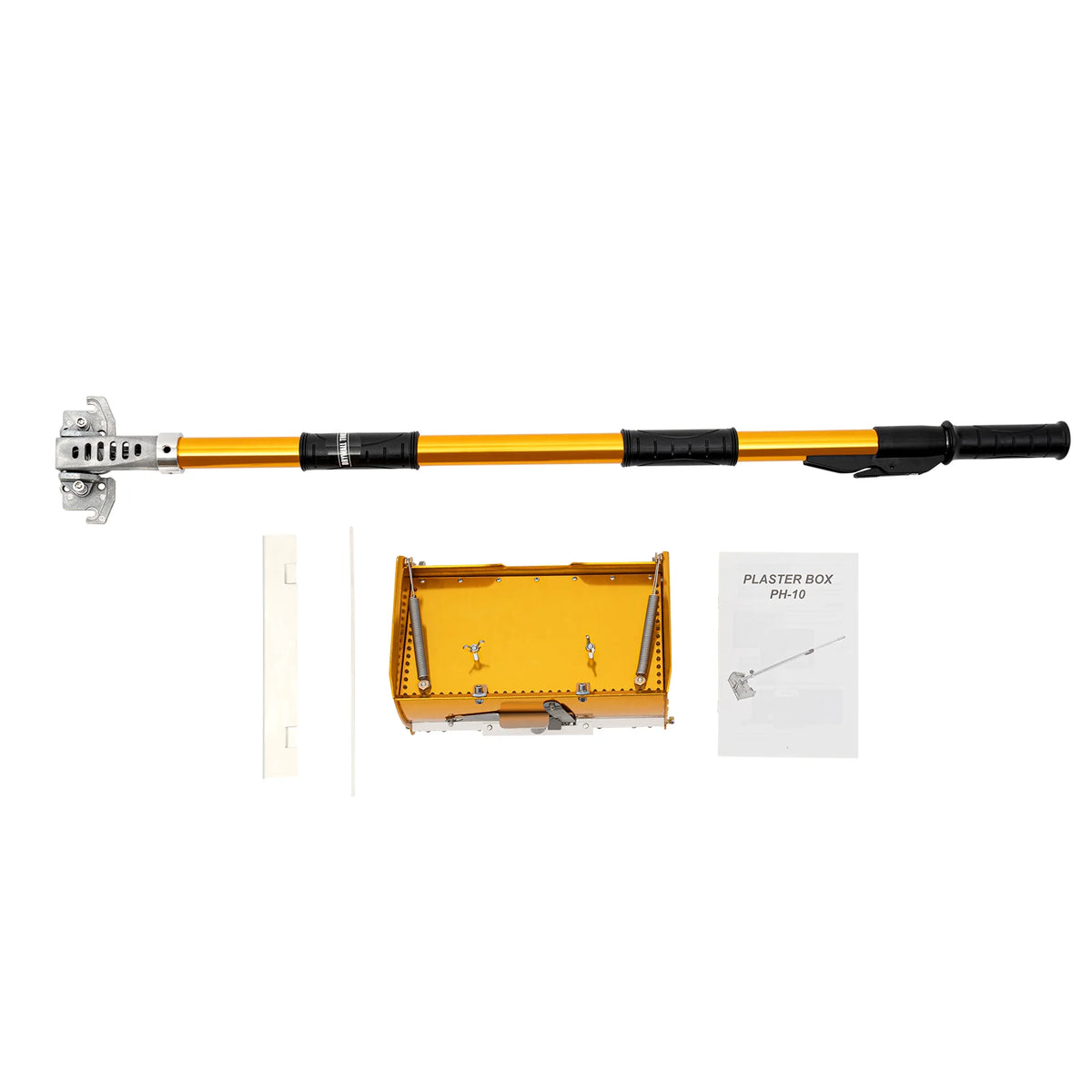 Drywall flat finishing box, 5 gear adjustable skimming tool for walls and ceilings