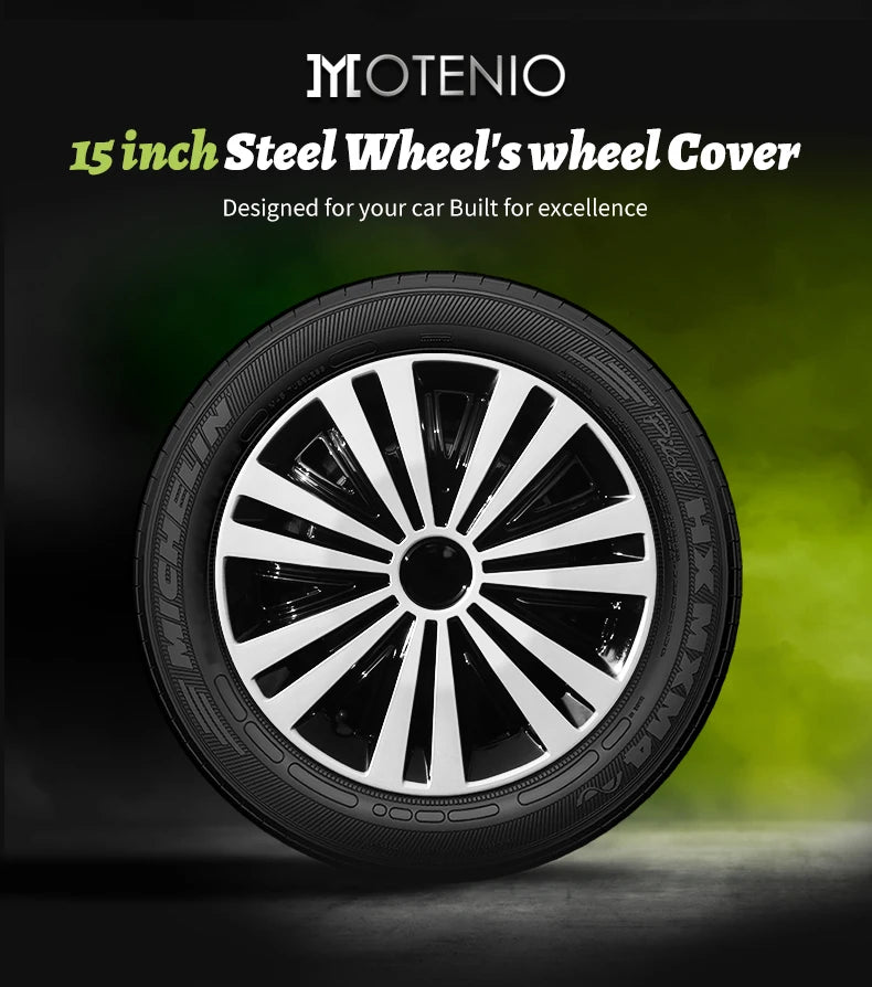 15-Inch Sport Wheel Covers for Steel Rims, Set of 4 - image 7