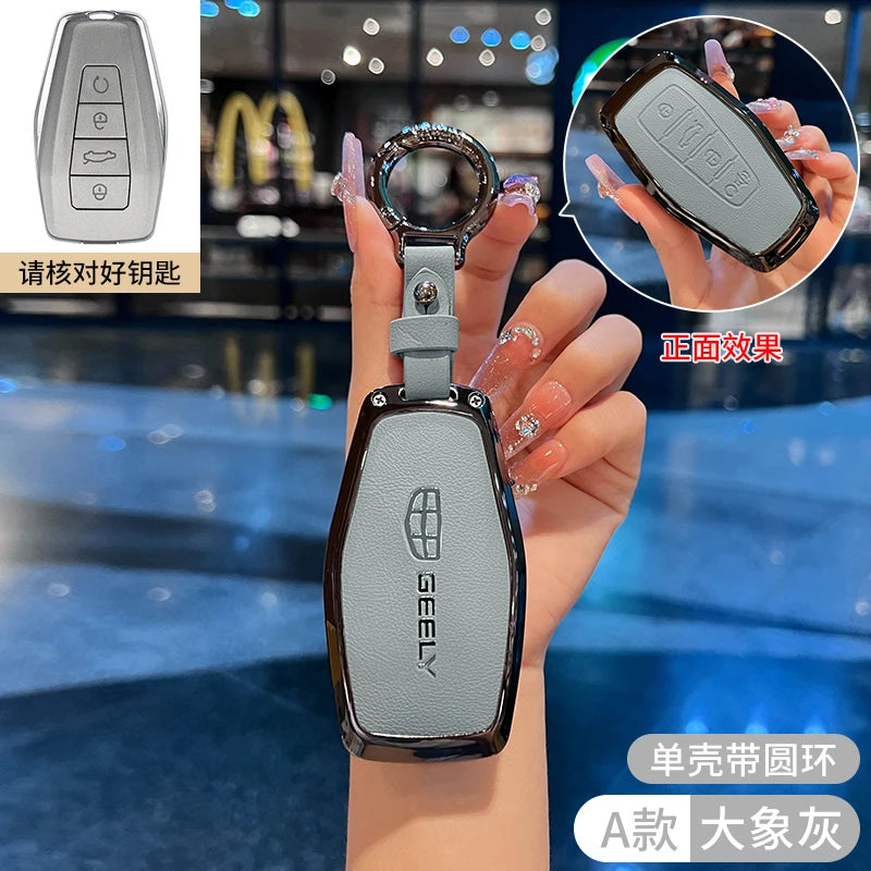 Key Fob Cover Case for Geely Coolray, Emgrand X6, GX7 & More