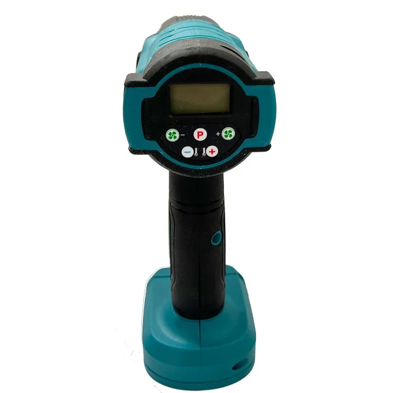 Industrial Handheld Cordless Heat Gun, Adjustable Temperature Hot Air Gun, 18V Battery Compatible