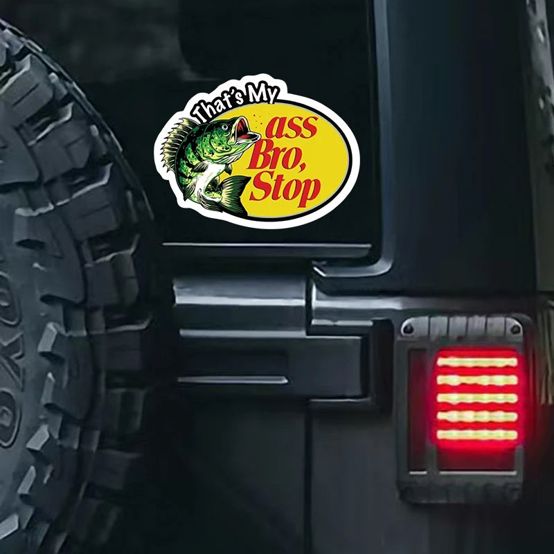 Funny Novelty Car Decal Sticker