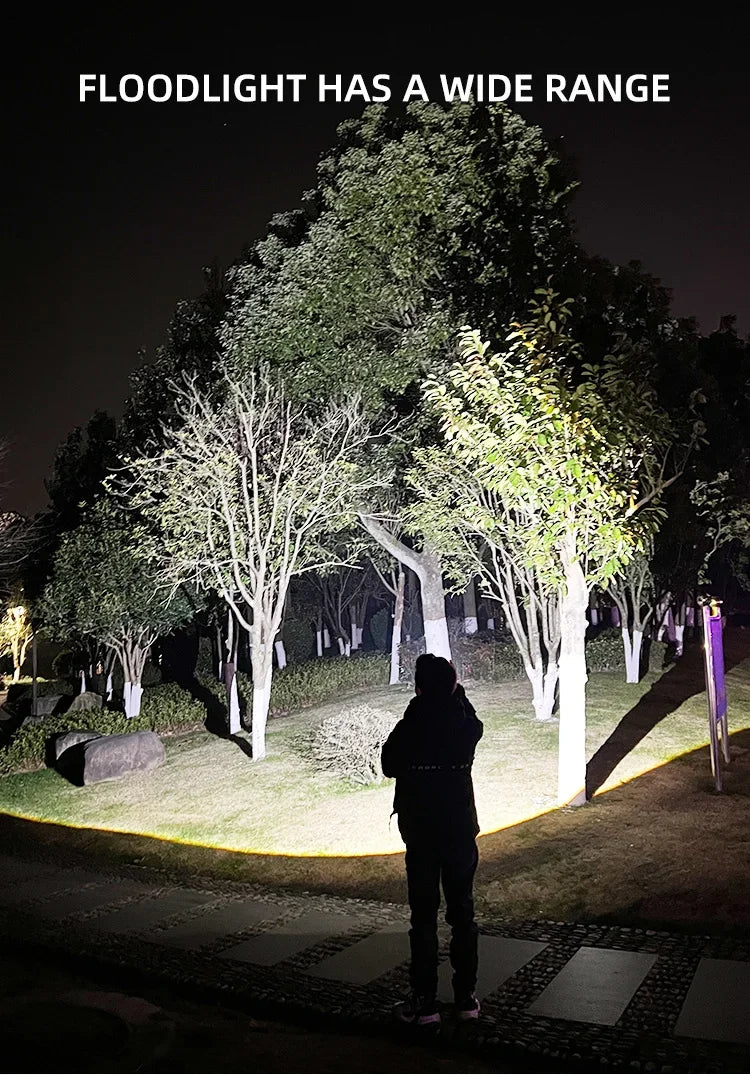 Compact USB-Rechargeable Zoom LED Flashlight - image 10