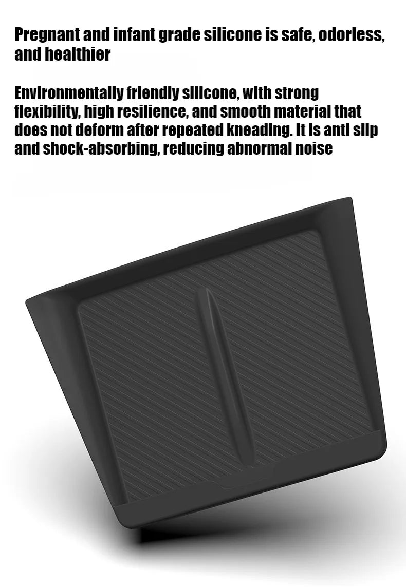Non-Slip Wireless Charging Pad Mat for Tesla Model Y (2025-2026)