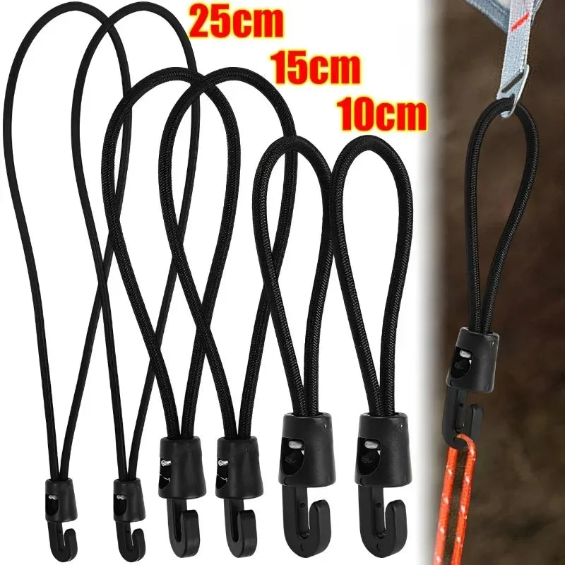 Bungee Cords with Hooks, 10/50/100 Pack – High Elasticity