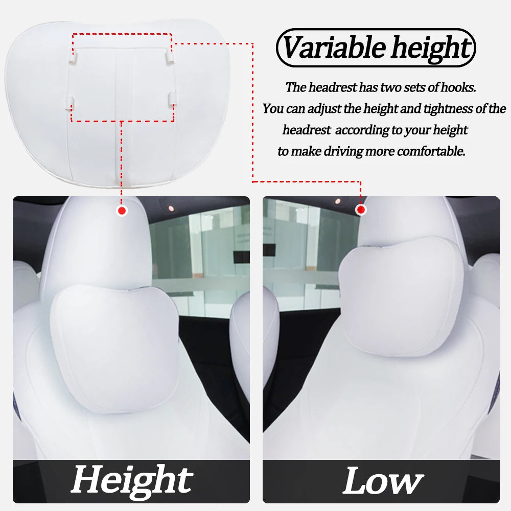 Car Headrest Neck Pillow for Tesla Model 3 and Model Y