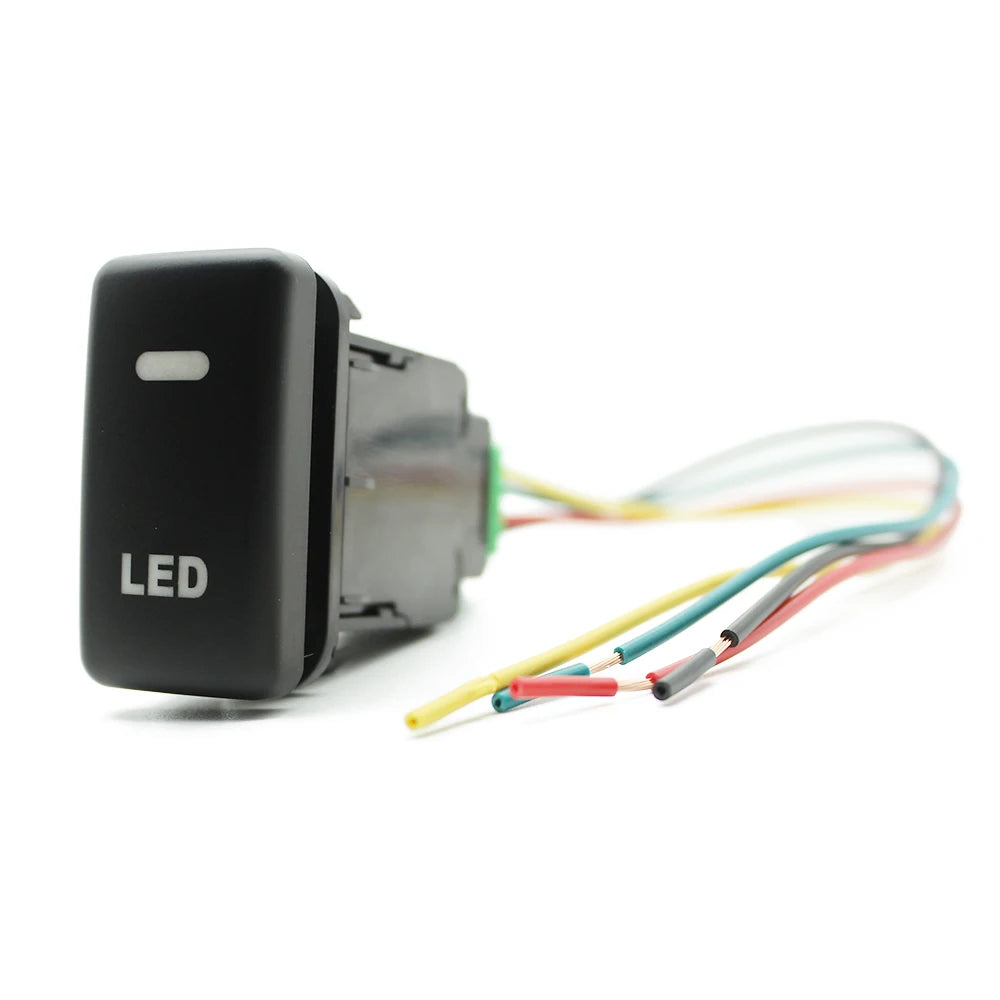 LED Push Button Switch for Toyota FJ Land Cruiser Prado - image 12