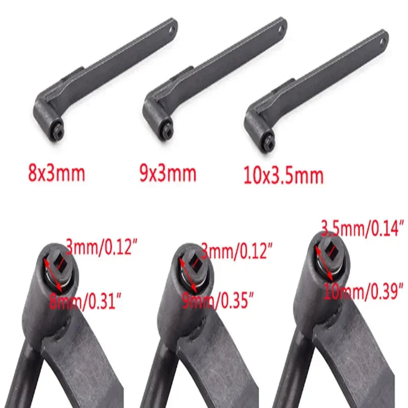 8mm 9mm 10mm Motorcycle Valve Adjustment Tool Square Hex T-Wrench - image 2